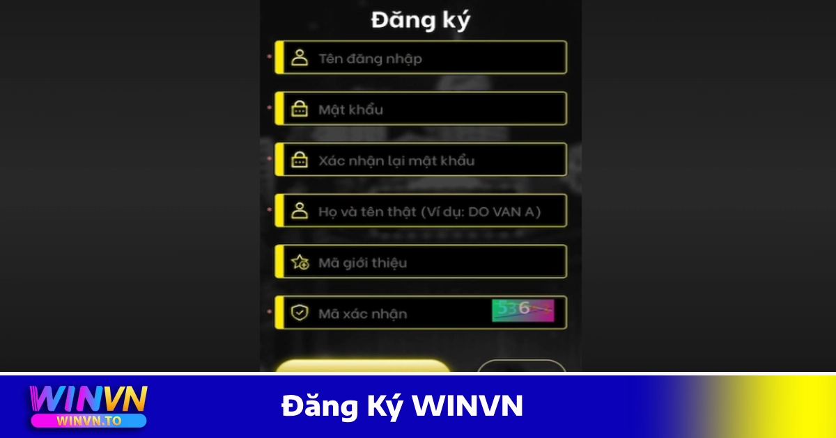 Xử Lý Lỗi Khi Không Thể Đăng Ký WINVN